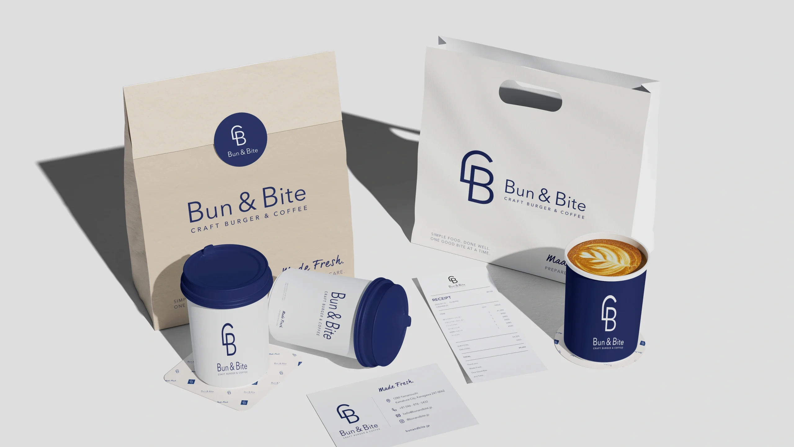 BUN & BITEのブランディングイメージ